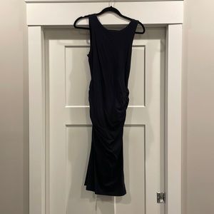 Athleta Size Small Cotton Dress with Roched Sides mid length